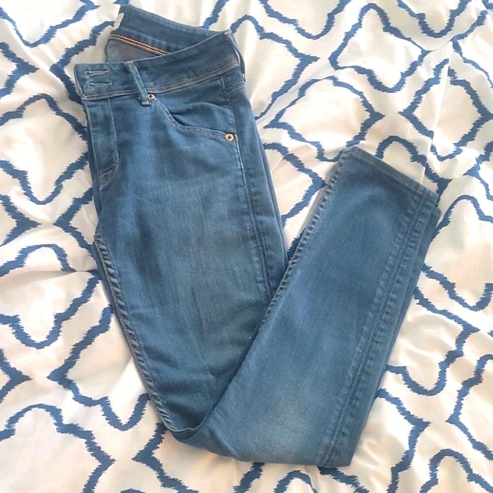 Hudson collim midrise skinny jeans